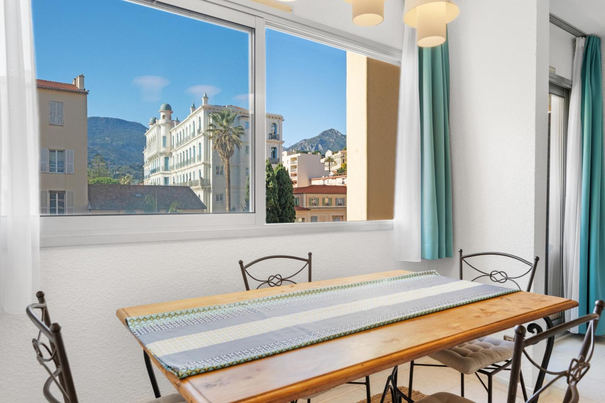 "Charmant Studio" Plein Centre, Calme, Terrasse Menton Exterior foto